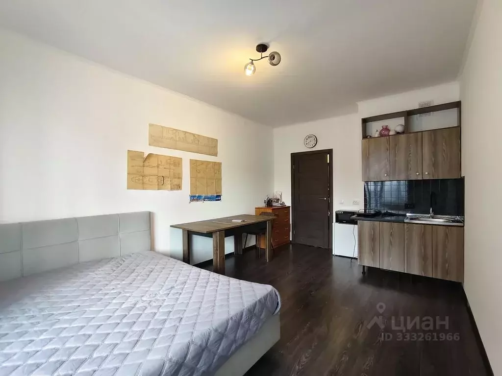 Студия Санкт-Петербург аллея Арцеуловская, 19 (26.8 м) - Фото 2