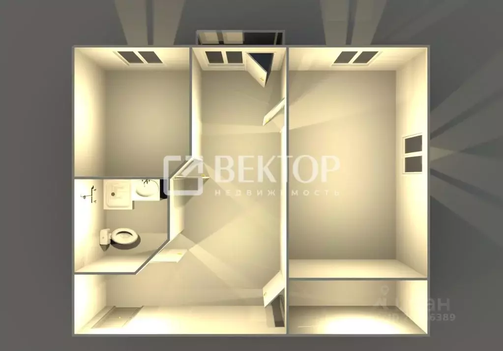 2-к кв. Ярославская область, Ярославль Московский просп., 139 (42.7 м) - Фото 2