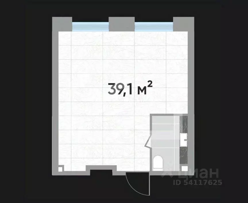 Торговая площадь в Москва Зорге 9 жилой комплекс, 9Ак6 (39 м) - Фото 1