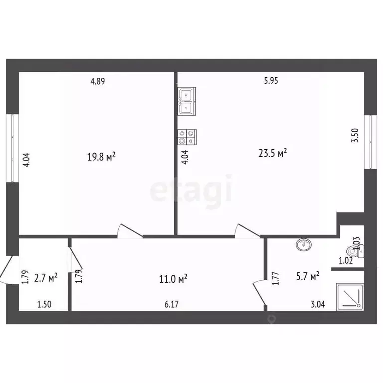 1-к кв. Севастополь, Севастополь, Балаклава г. пер. Водопроводный, 19 ... - Фото 2