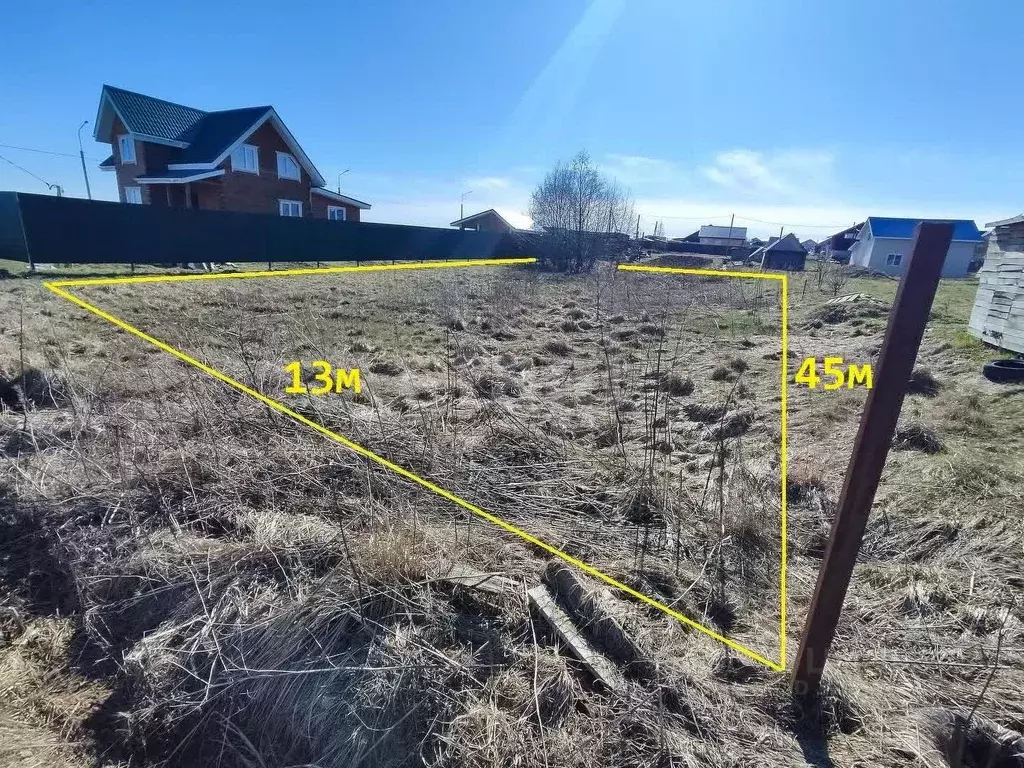 Участок в Вологодская область, пос. Непотягово ул. Майская (6.0 сот.) - Фото 1