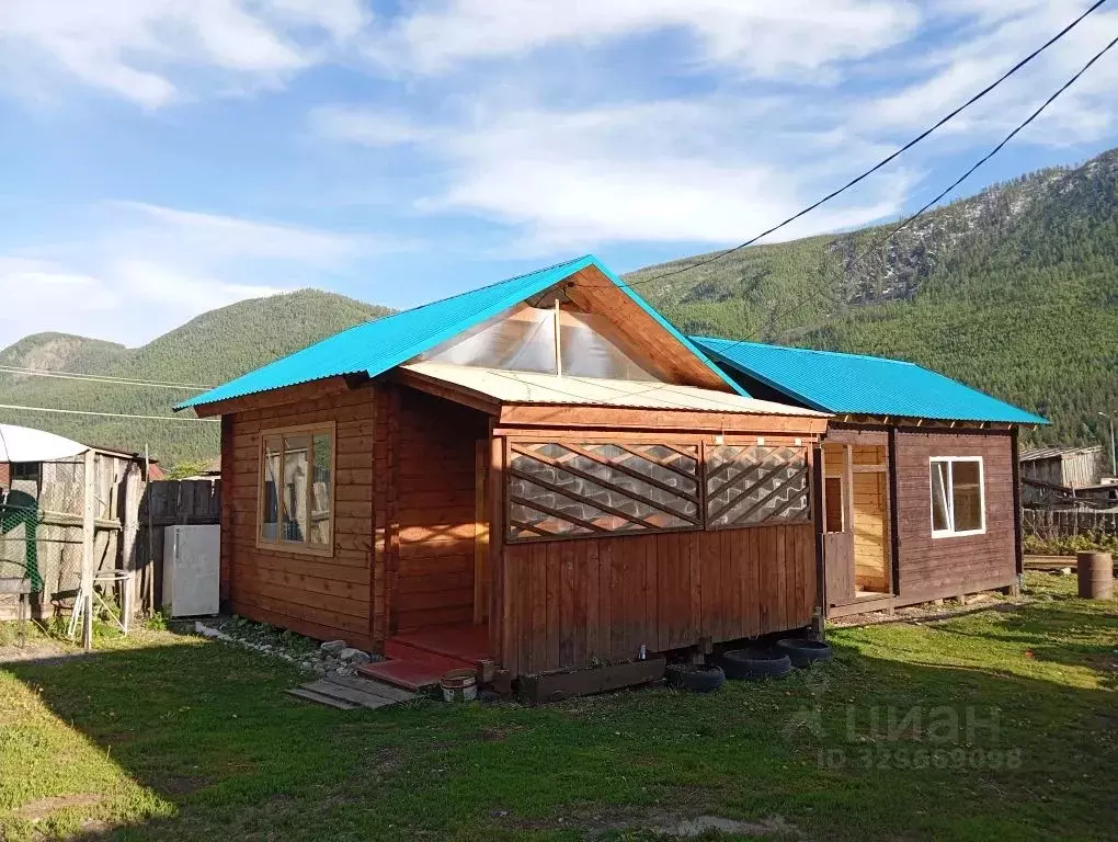 Дом в Алтай, Улаганский район, с. Акташ ул. Орджоникидзе, 4 (20 м) - Фото 1
