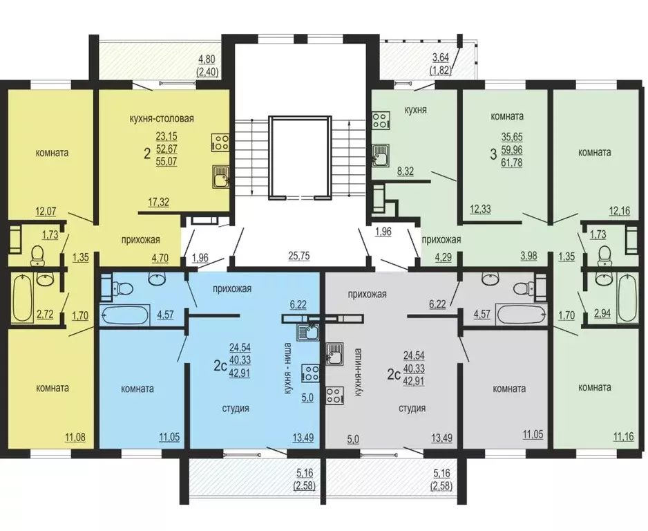 2-к кв. Челябинская область, Челябинский городской округ, пос. ... - Фото 1