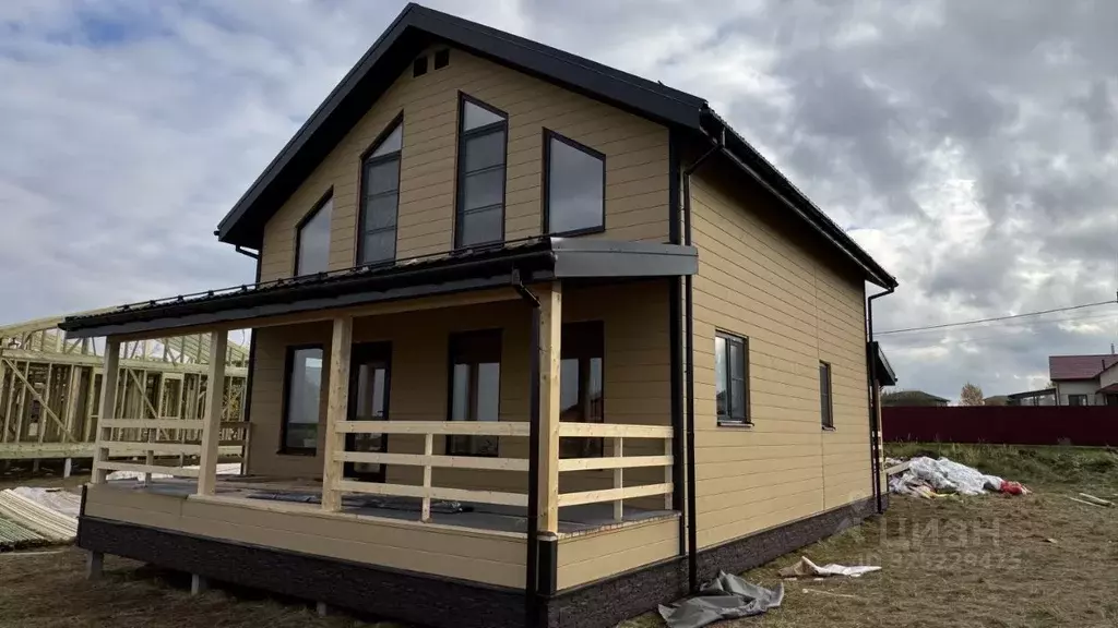 Дом в Калужская область, Боровский муниципальный округ, Совьяки с/пос, ... - Фото 2