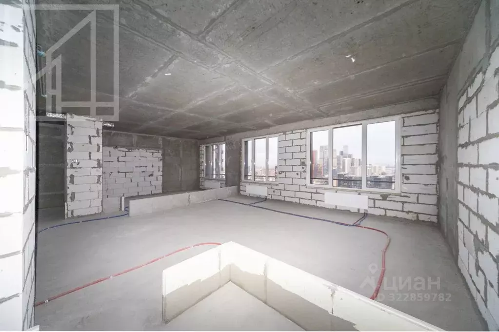 Свободной планировки кв. Москва Шелепихинская наб., 34к5 (70.0 м) - Фото 1