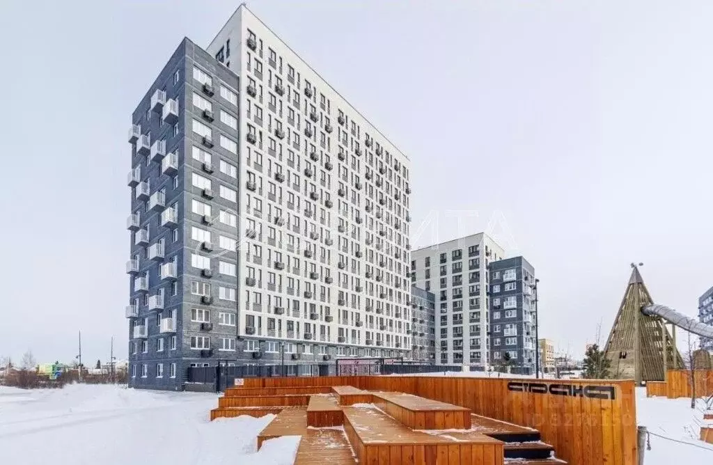 1-к кв. Тюменская область, Тюмень ул. Новоселов, 103к1 (31.6 м) - Фото 2