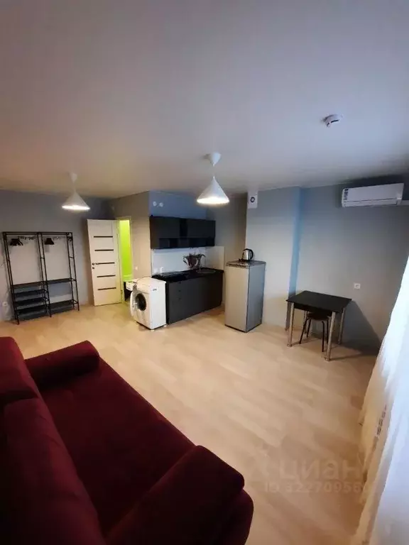 Студия Пермский край, Пермь ул. Гашкова, 53к2 (27.0 м) - Фото 2