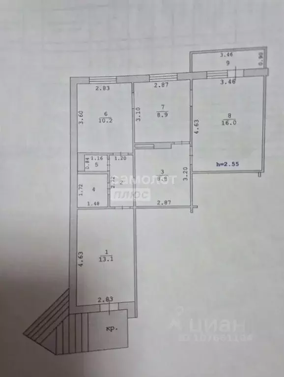 Помещение свободного назначения в Липецкая область, Липецк ул. ... - Фото 2