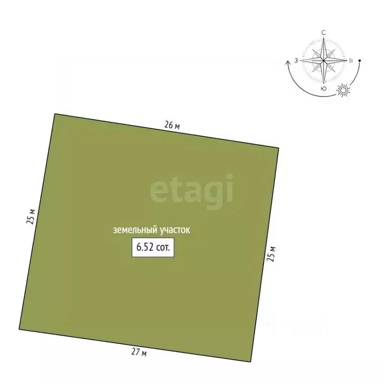 Участок в Амурская область, Благовещенск Северная ул., 264/15 (6.34 ... - Фото 2