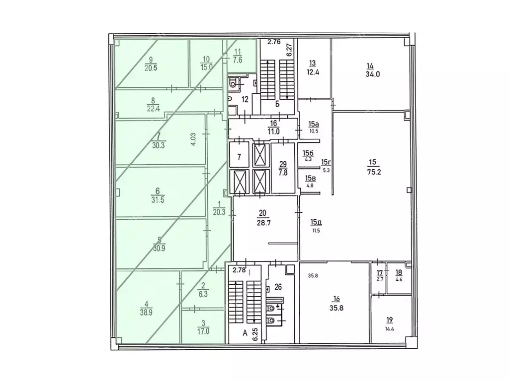Офис в Москва Люсиновская ул., 36С1 (270 м) - Фото 1
