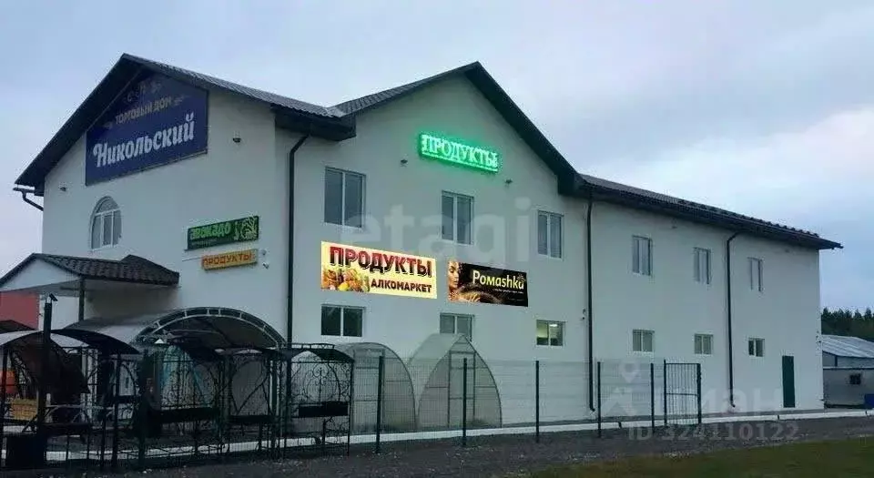 Торговая площадь в Тульская область, Заокский рп ул. Шоссейная, 2А ... - Фото 1