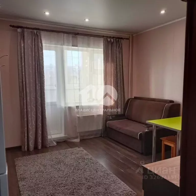 Студия Новосибирская область, Новосибирск ул. Фадеева, 66 (27.0 м) - Фото 1