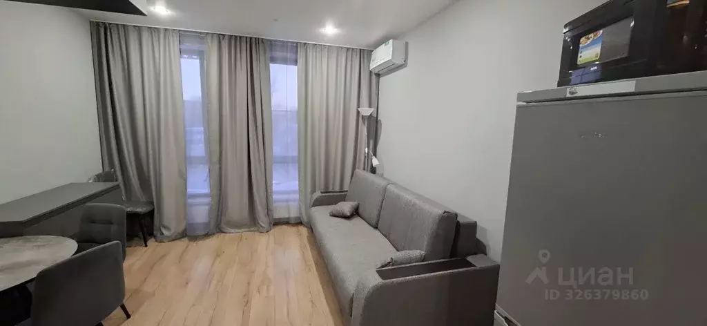 Студия Москва ул. Летчика Осканова, 6 (25.0 м) - Фото 2