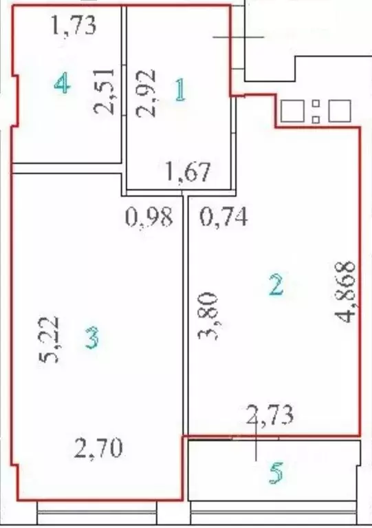 1-к кв. Ивановская область, Иваново Видный мкр, 4 (38.4 м) - Фото 0