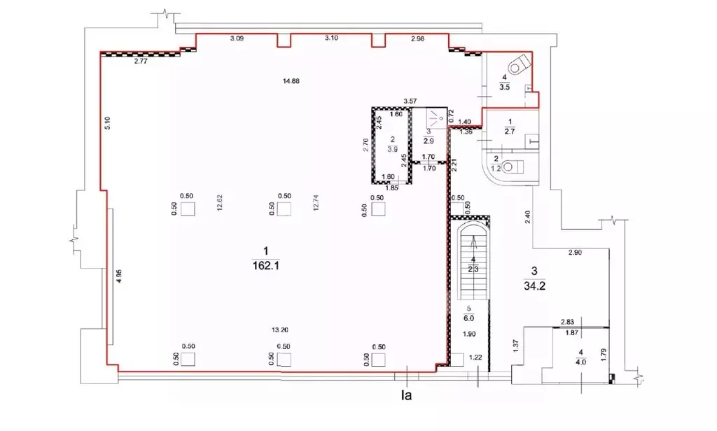 Помещение свободного назначения в Москва ул. Академика Миллионщикова, ... - Фото 2