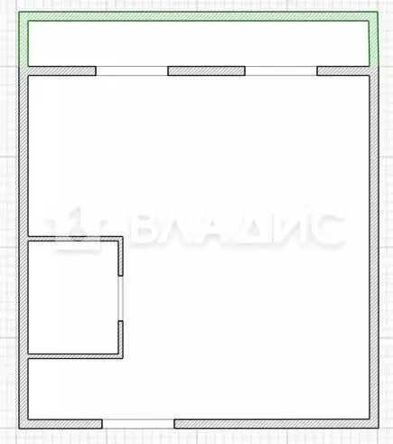 Студия Пензенская область, Пенза ул. Гоголя, 25 (39.9 м) - Фото 2