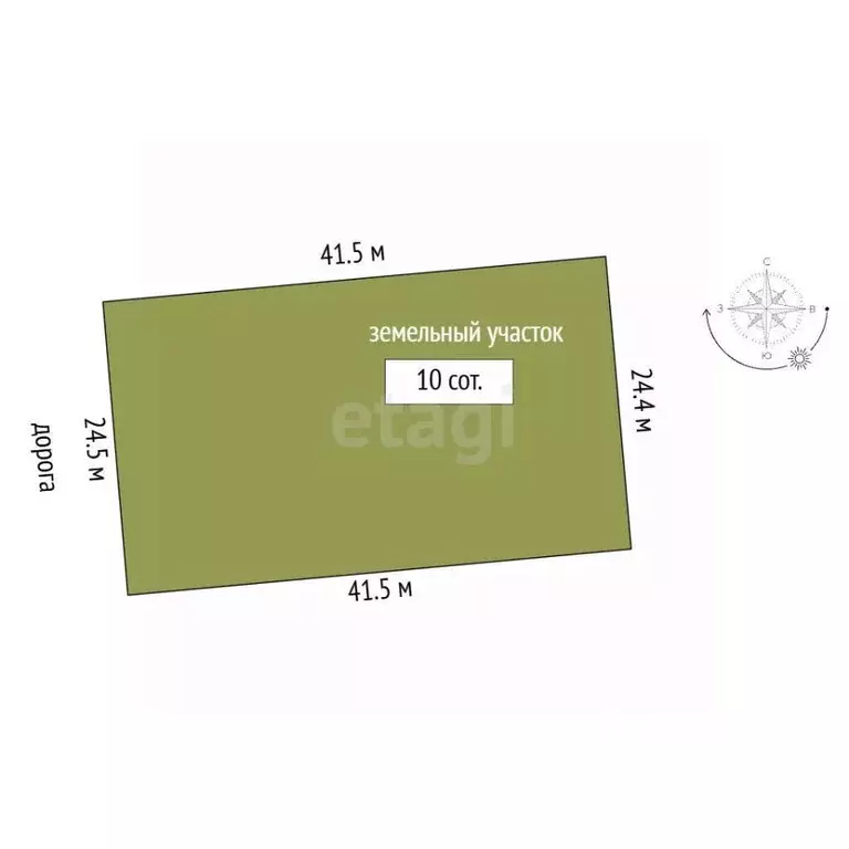 Участок в Татарстан, Тукаевский район, с. Нижний Суык-Су  (10.0 сот.) - Фото 1