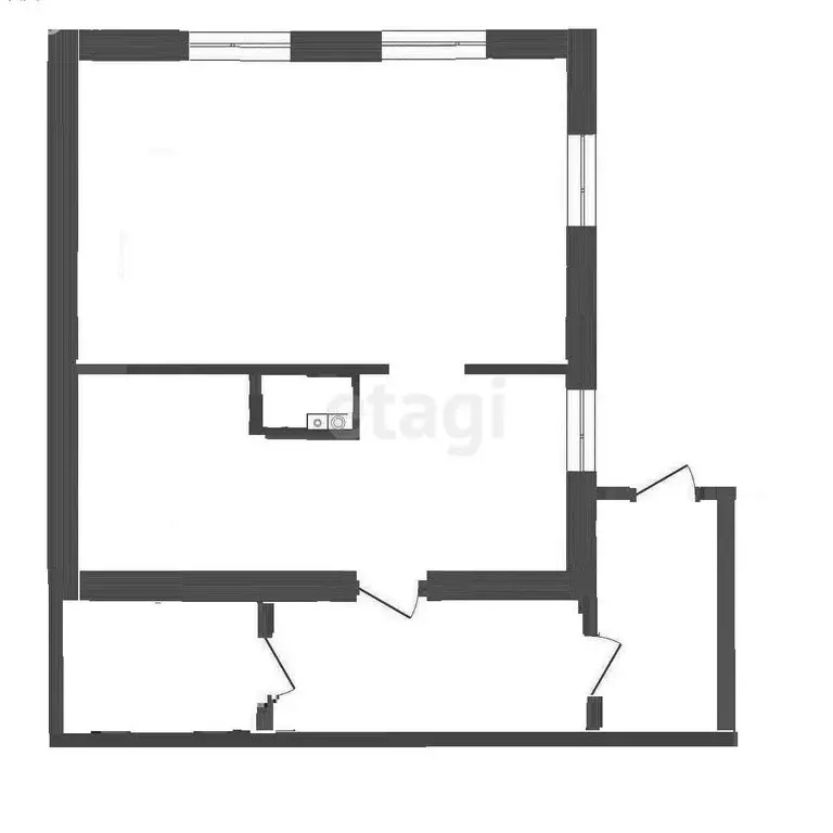 Дом в Пласт, Иловой переулок (39.4 м) - Фото 1