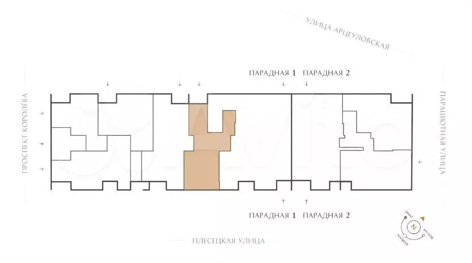 Продажа помещения свободного назначения 75 м2 - Фото 1