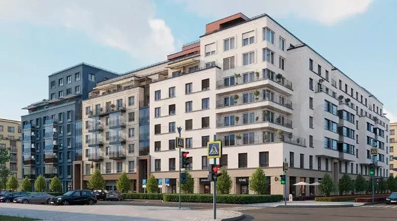 3-к. квартира, 98,2 м, 4/7 эт. - Фото 1