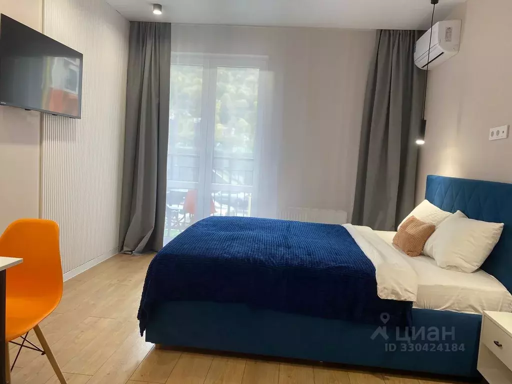 Студия Краснодарский край, Сочи ул. Искры, 88к3 (27.8 м) - Фото 2