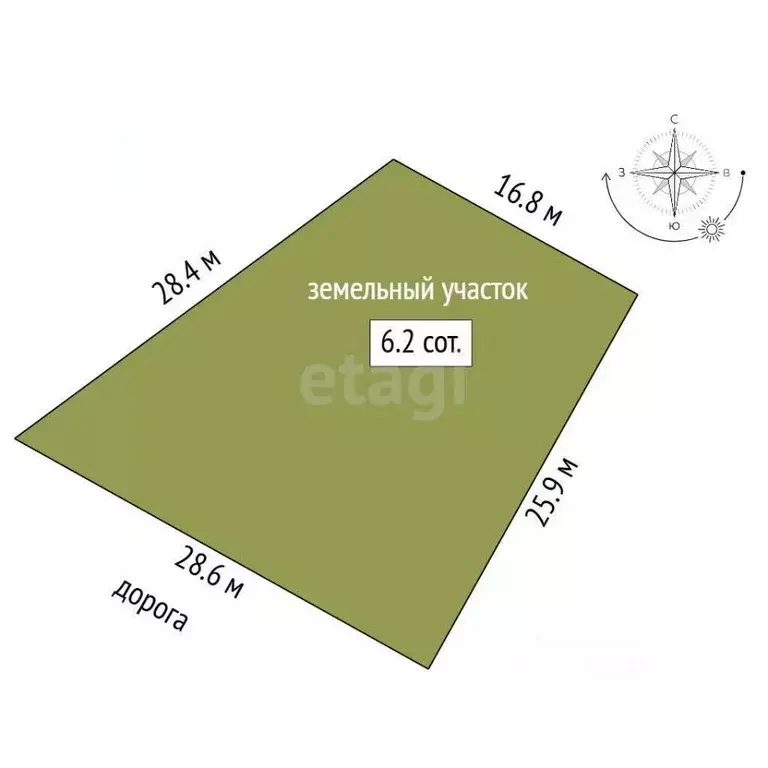 Участок в Ямало-Ненецкий АО, Новый Уренгой Лира ДНТ,  (6.0 сот.) - Фото 1