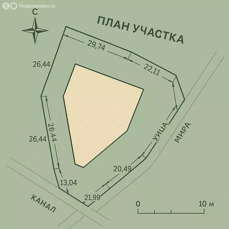 Участок в Афипский, улица Мира, 1 (20 м) - Фото 0