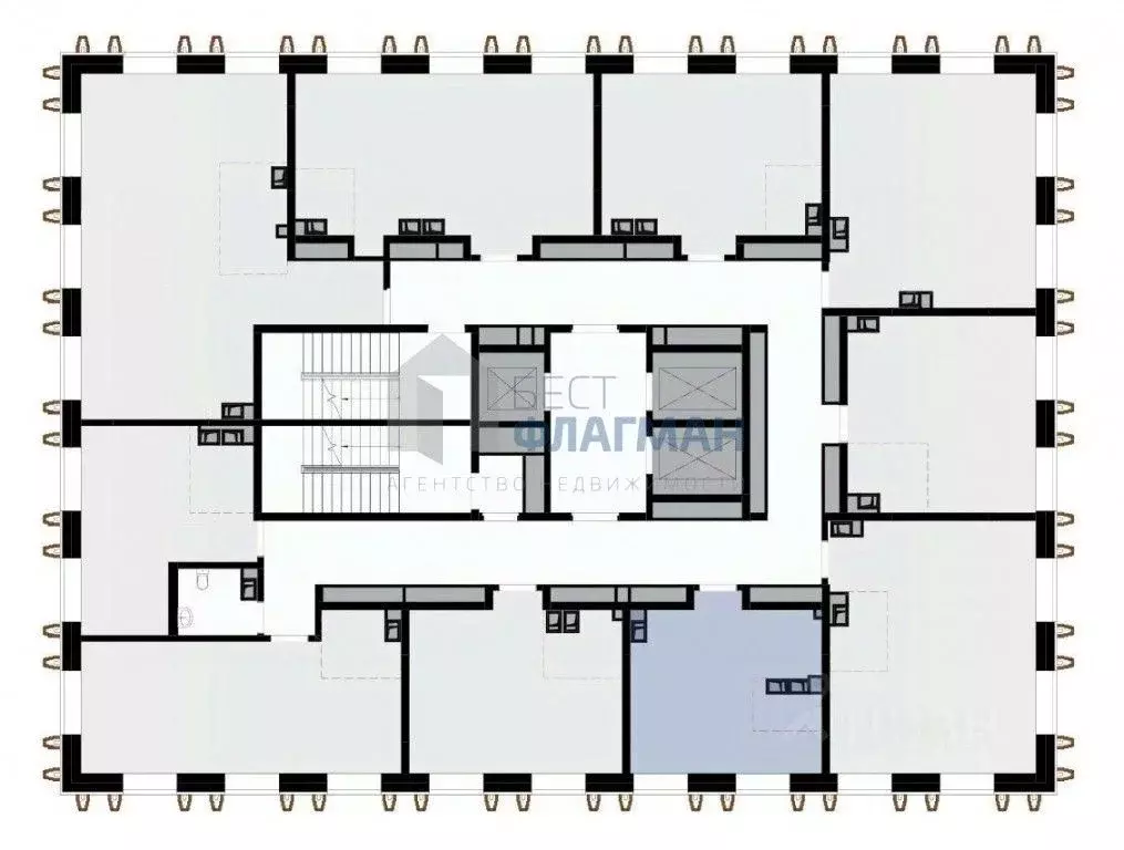 Помещение свободного назначения в Москва Выборгская ул., 18 (36 м) - Фото 2
