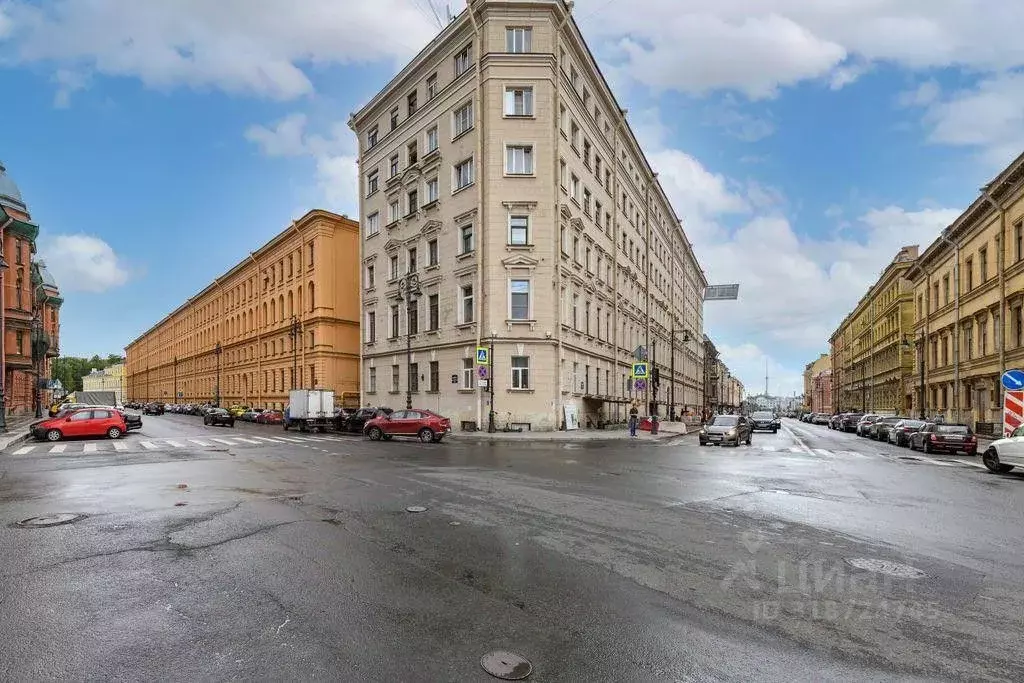 2-к кв. Санкт-Петербург ул. Чайковского, 2/7 (89.0 м) - Фото 0