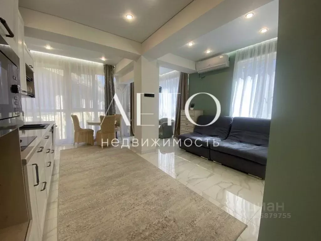 2-к кв. Краснодарский край, Сочи Новый Сочи мкр, ул. Бамбуковая, 46А ... - Фото 2