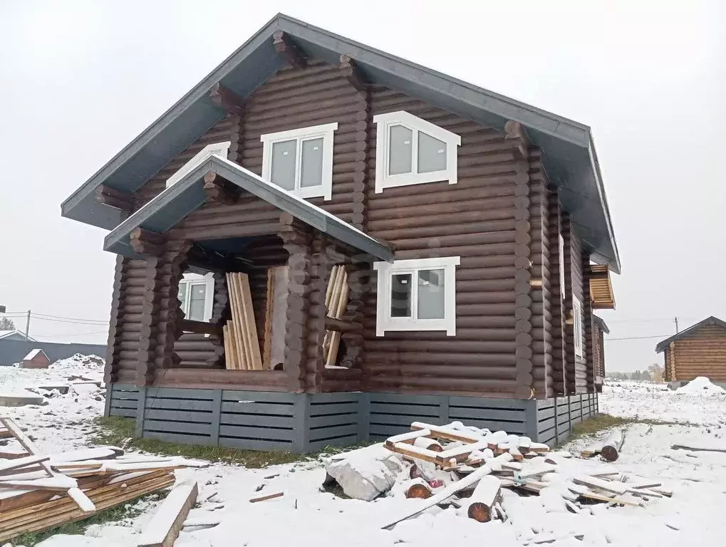 Дом в Вологодская область, д. Жилино ул. Ольховая, 9 (170 м) - Фото 1