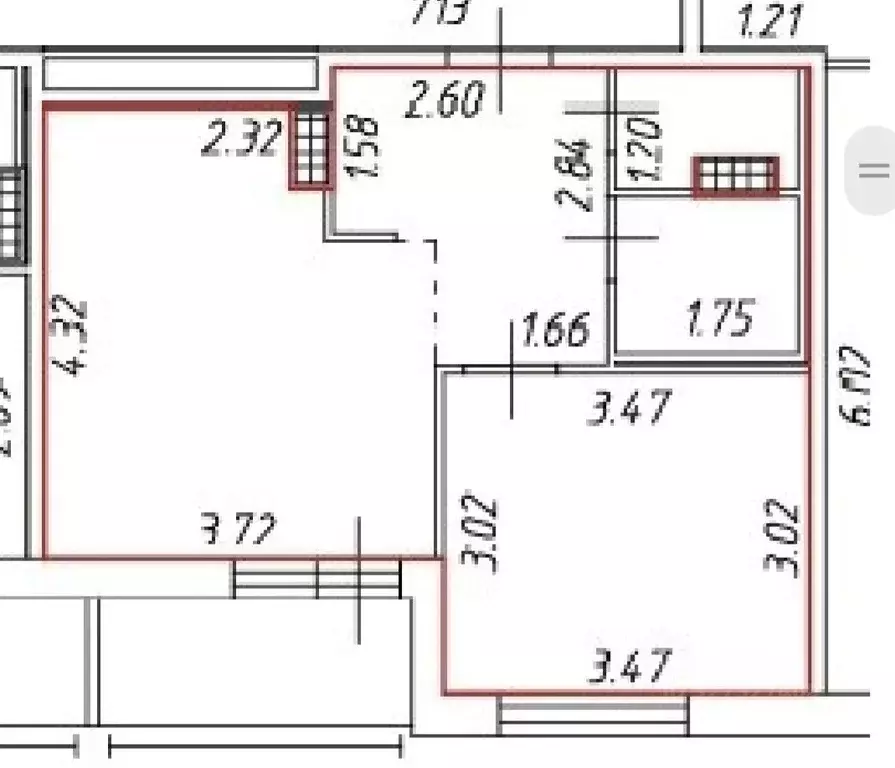 1-к кв. Ленинградская область, Кудрово г. Всеволожский район, ... - Фото 1