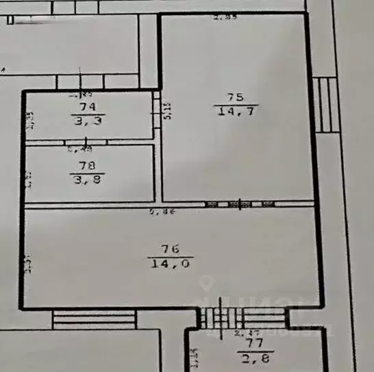 1-к кв. Башкортостан, Бирск ул. Балезина, 24Л/7 (38.0 м) - Фото 0