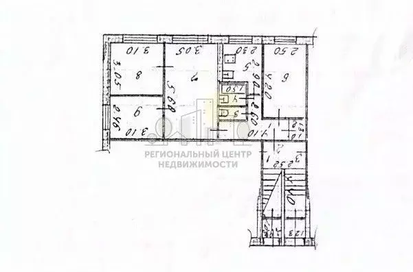 3-к кв. Иркутская область, Иркутск Зеленый пер., 1 (61.0 м) - Фото 1