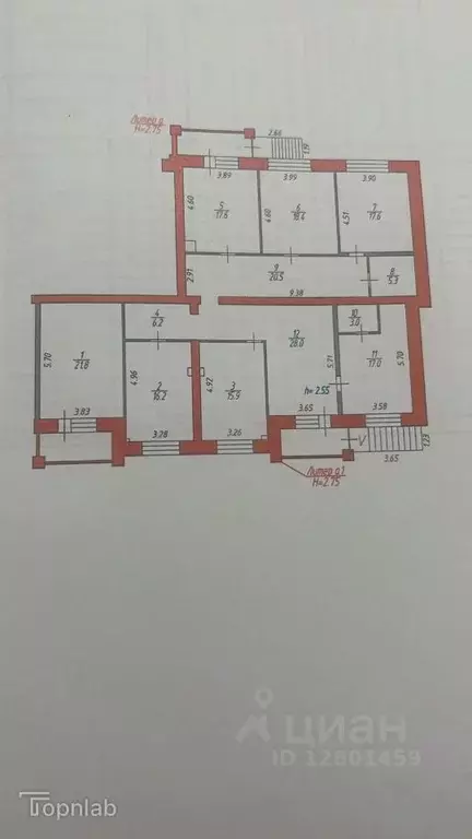 Торговая площадь в Тульская область, Новомосковск ул. Генерала Белова, ... - Фото 2