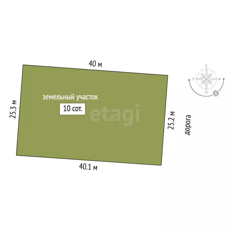 Участок в Тюменская область, Нижнетавдинский муниципальный округ, ... - Фото 1