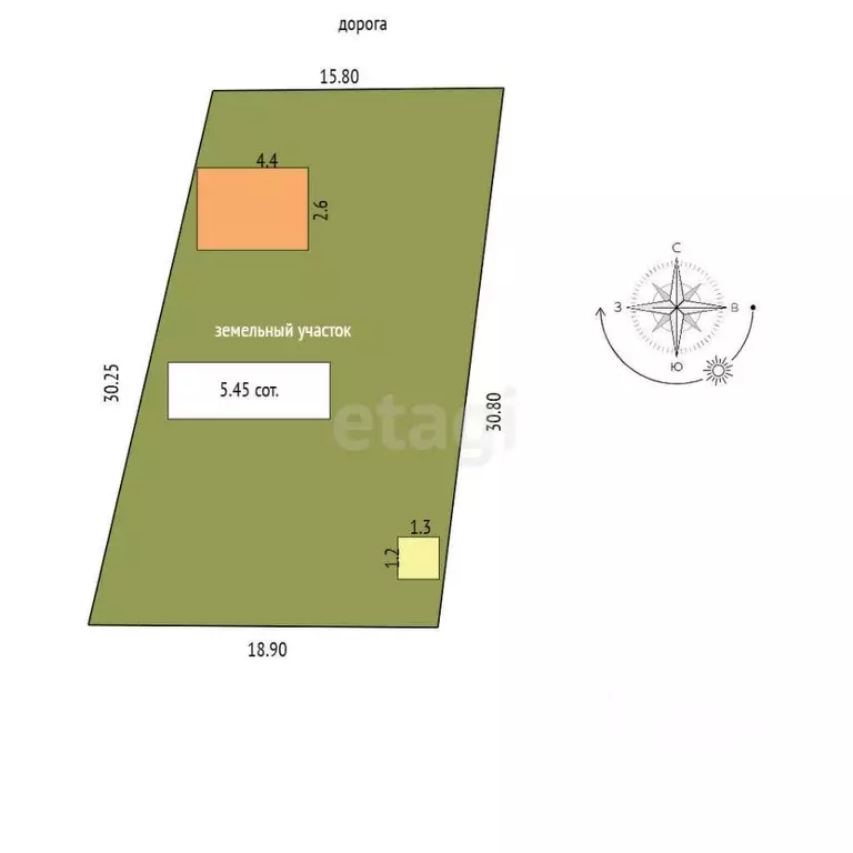 Дом в Башкортостан, Стерлитамак Строитель-2 СНТ,  (20 м) - Фото 2