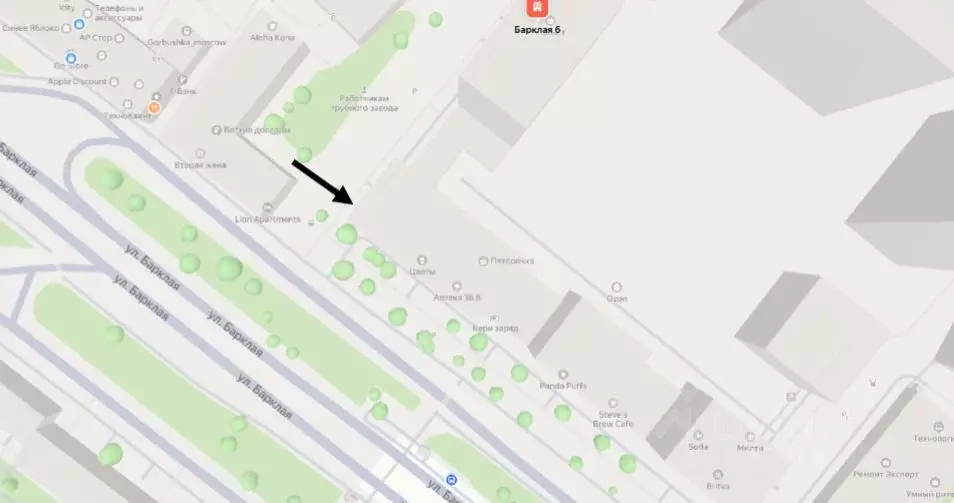 Торговая площадь в Москва Барклая ул., 6Ак1 (186 м) - Фото 1