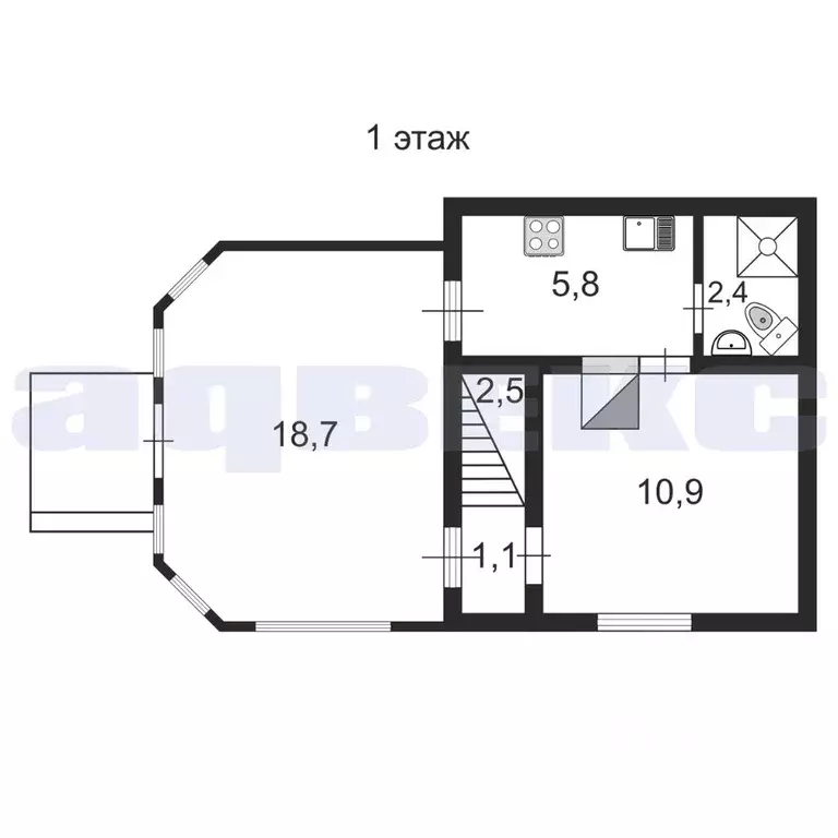 Дом в Санкт-Петербург пос. Белоостров, ул. Солнечная, 17 (70 м) - Фото 1