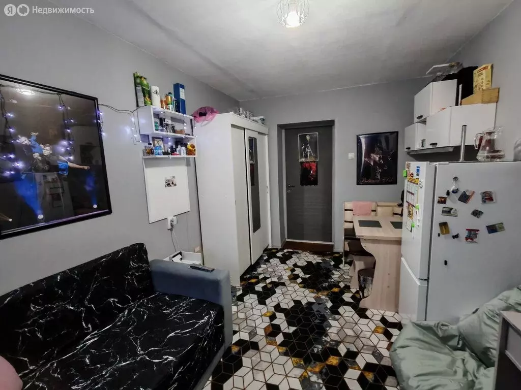 1к в 7-комнатной квартире (12 м) - Фото 2