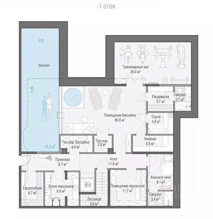 Таунхаус в Москва Большой Толмачевский пер., 5с2 (522 м) - Фото 2