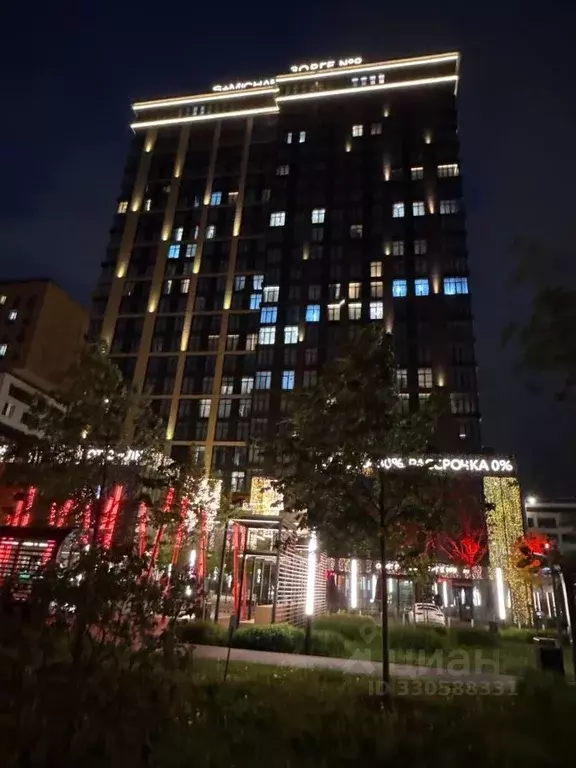 Студия Москва Зорге 9 жилой комплекс, 9Ак6 (27.5 м) - Фото 1