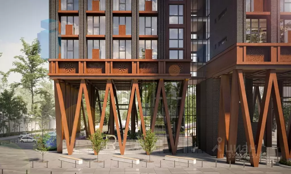 1-к кв. Нижегородская область, Нижний Новгород Верен Плейс Одесская ... - Фото 2