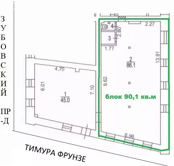 Помещение свободного назначения (15 м) - Фото 1