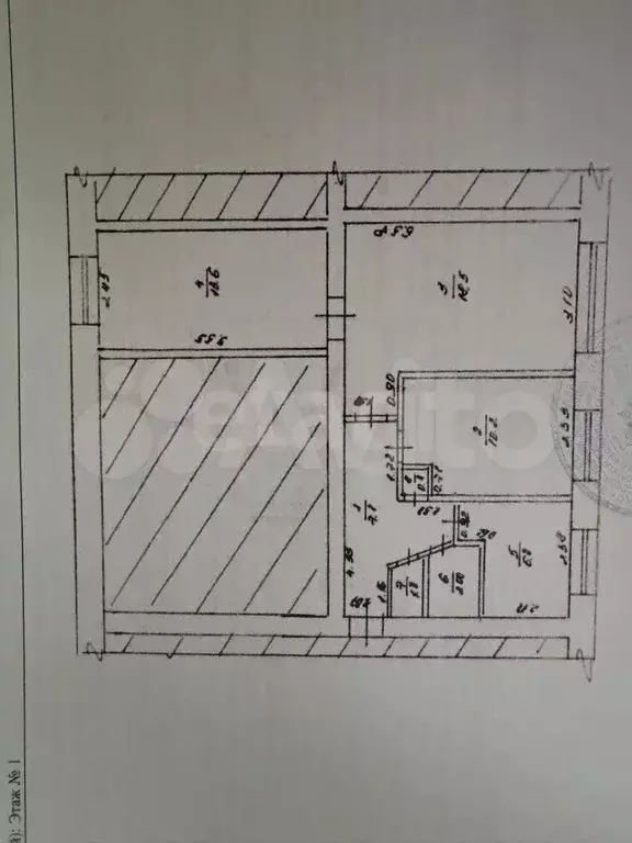 3-к. квартира, 58,8 м, 1/5 эт. - Фото 0