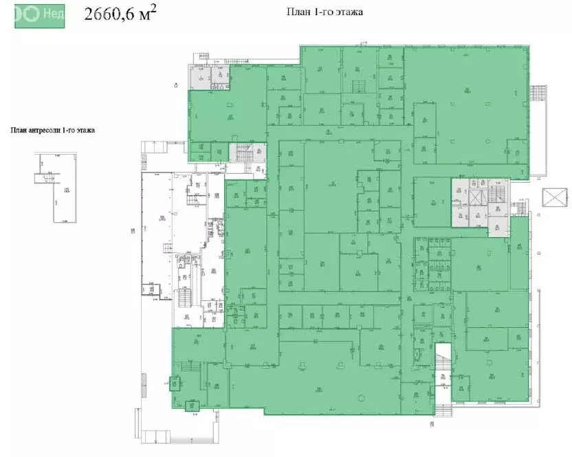 Помещение свободного назначения (2661 м) - Фото 1