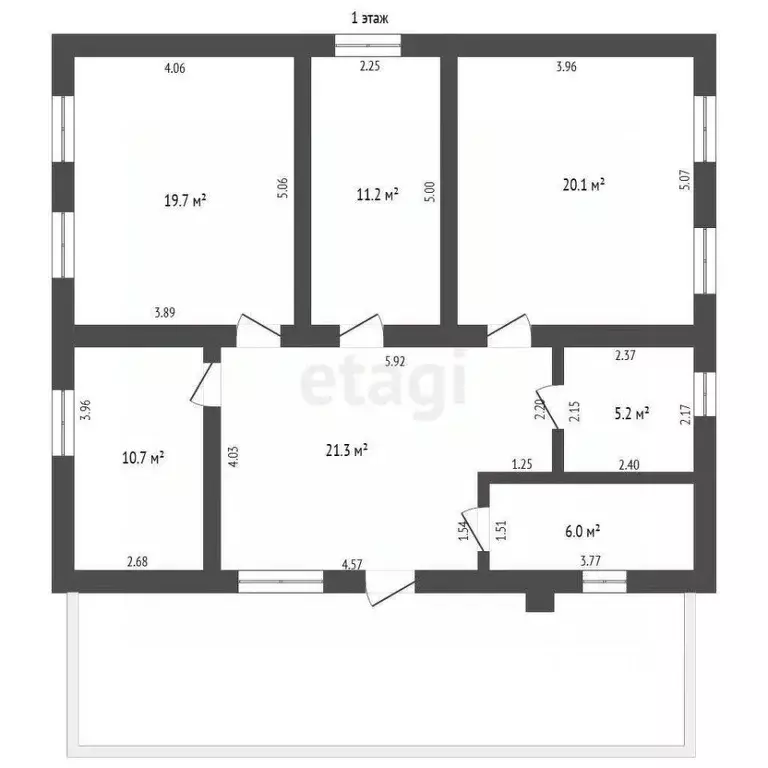 Дом в Крым, с. Краснознаменка ул. Гагарина (131 м) - Фото 2