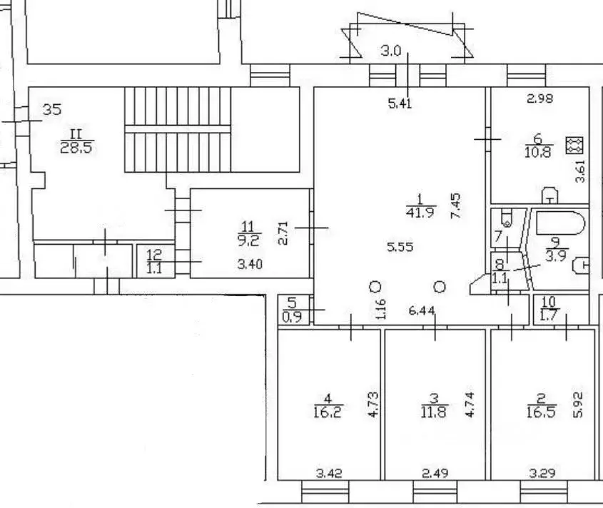 4-к кв. Санкт-Петербург Гаванская ул., 37 (116.2 м) - Фото 1