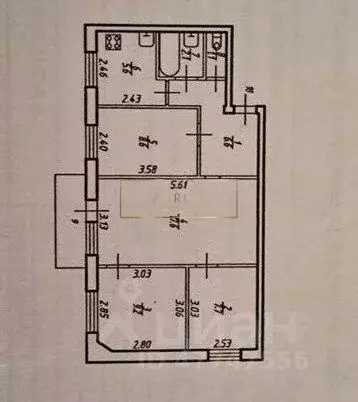4-к кв. Тульская область, Тула ул. Юлиуса Фучика, 24к2 (58.5 м) - Фото 2