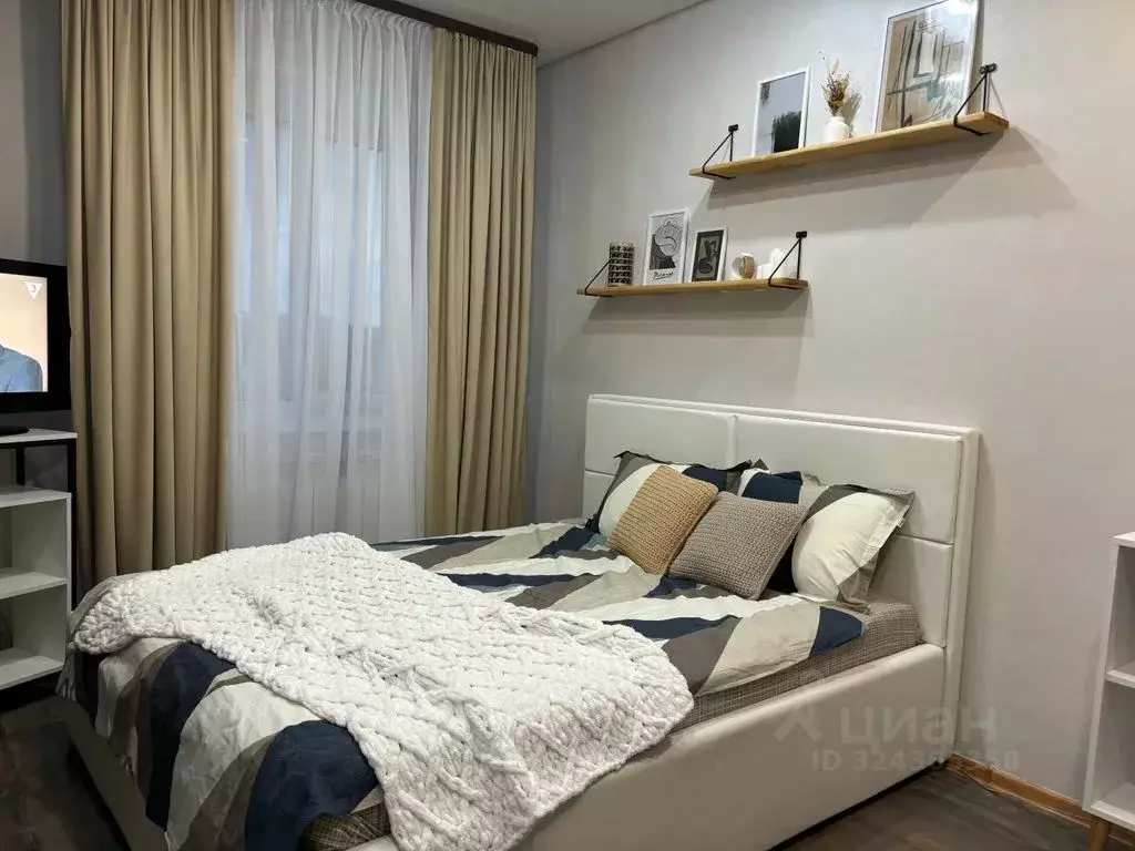 1-к кв. Ханты-Мансийский АО, Мегион ул. Нефтяников, 7 (43.0 м) - Фото 1